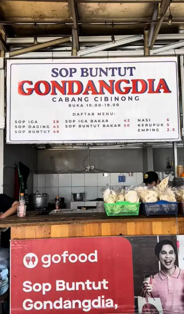 Lowongan Crew Produksi Sop Buntut Gondangdia Cibinong