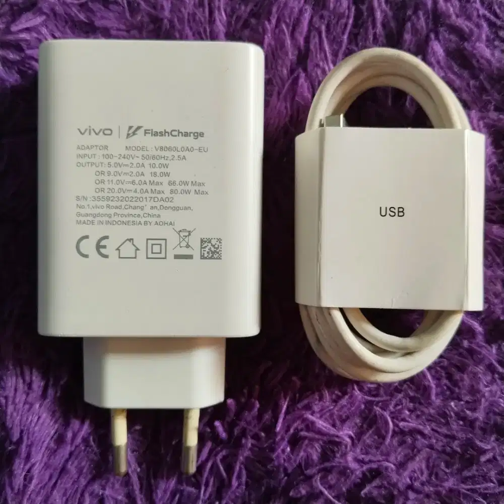 CHARGER ORIGINAL VIVO 80 WATT
