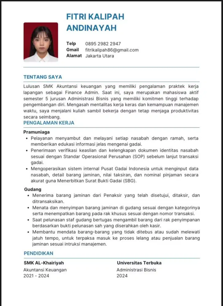 Mencari lowongan pekerjaan