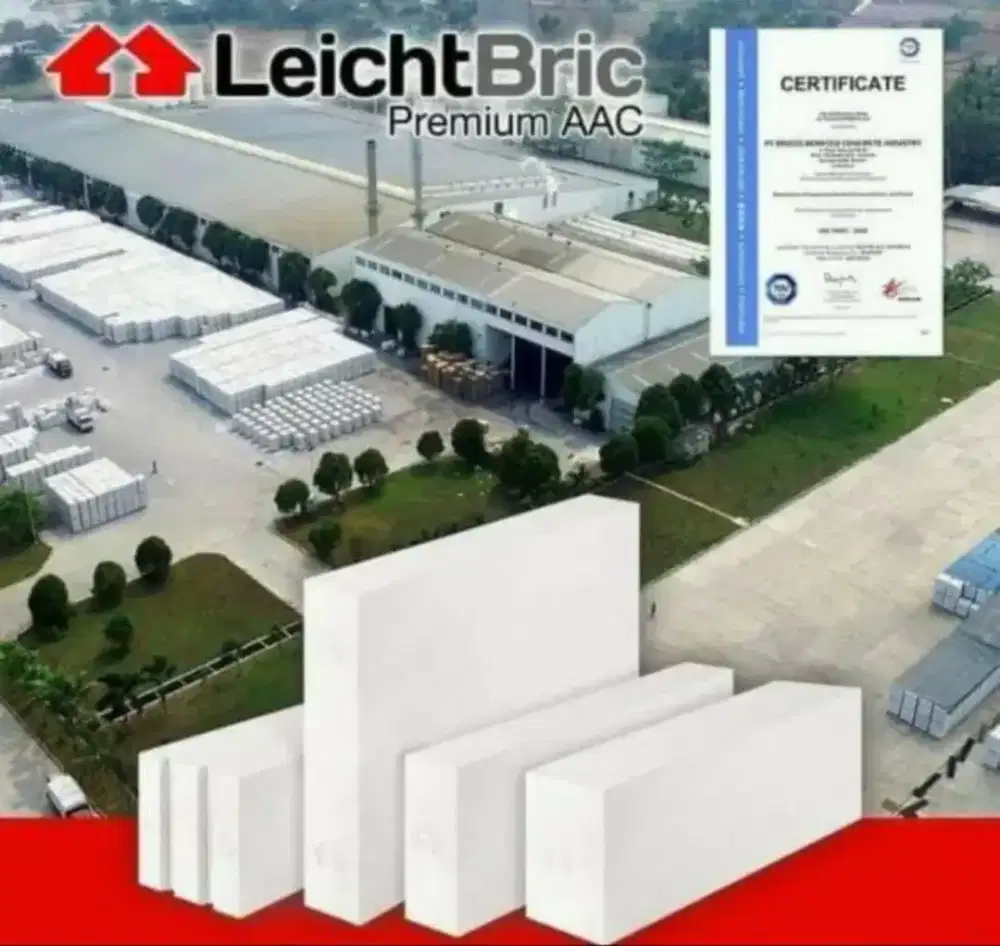 HEBEL/BATA RINGAN BROCO PREMIUM AAC