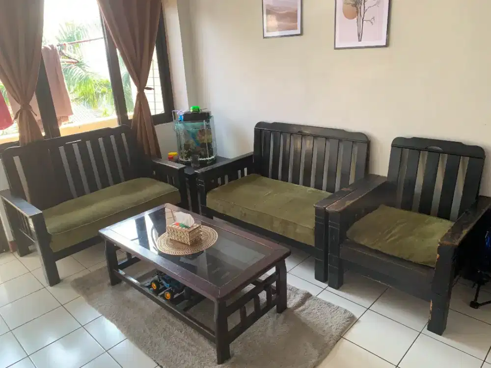 Sofa kayu Elegant