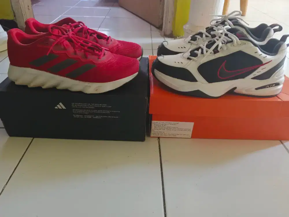 Sepatu adidas dan nike