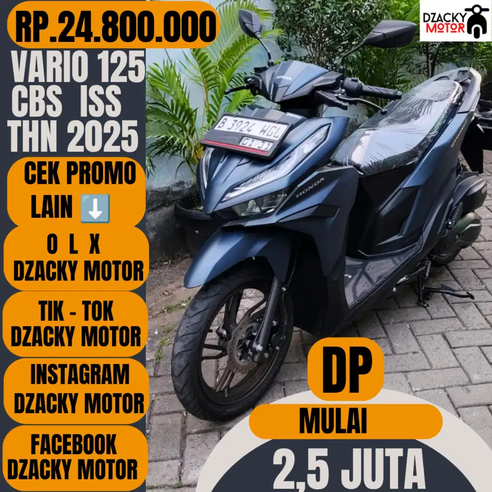 VARIO 125 CBS ISS 2025 SECOND LIKE NEW