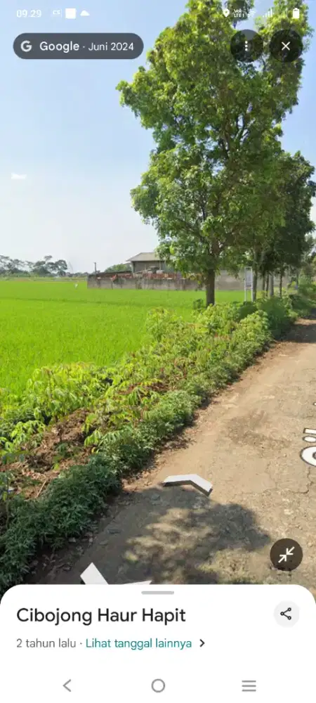 Tanah di jual cepat lokasi masuk mobil lokasi bojongsari