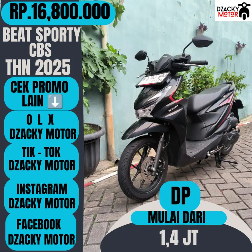 BEAT SPORTY CBS THN 2025 SECOND LIKE NEW