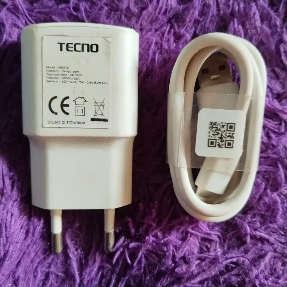 CHARGER ORIGINAL TECNO 10 WATT