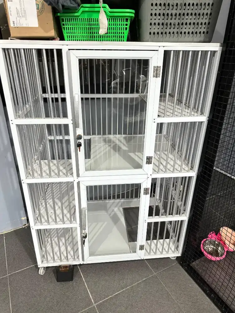 Kandang Kucing 2 Tingkat