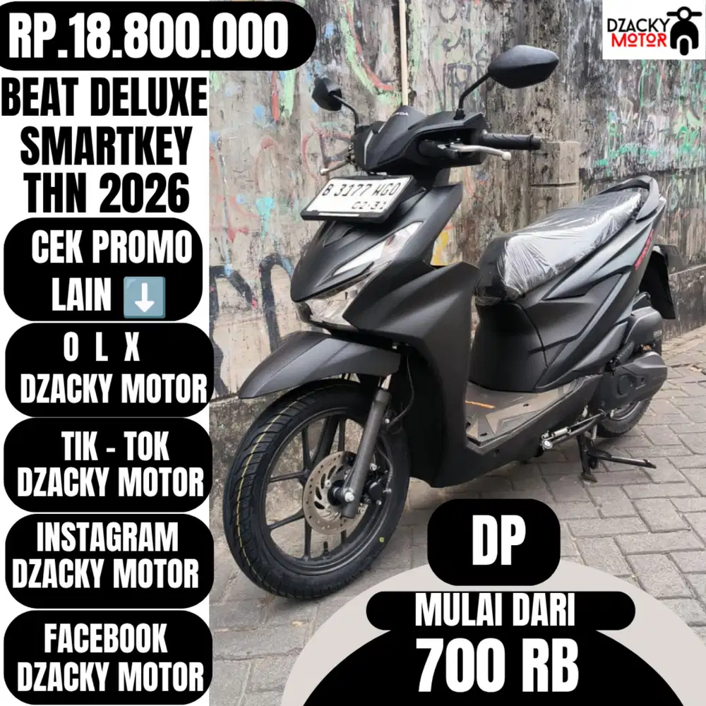 BEAT DELUXE SMARTKEY 2026 SECOND LIKE NEW