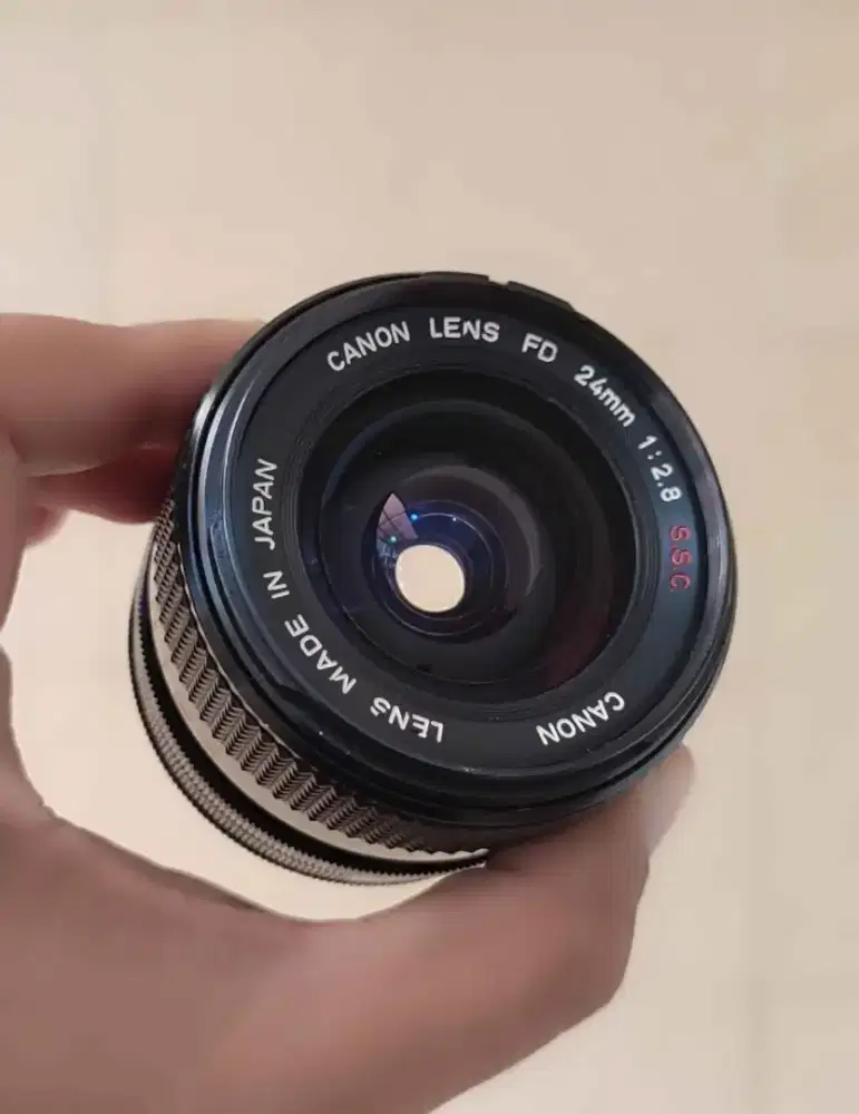 Lensa Manual - Canon FD 24mm f/2.8 SSC (EF Mount)