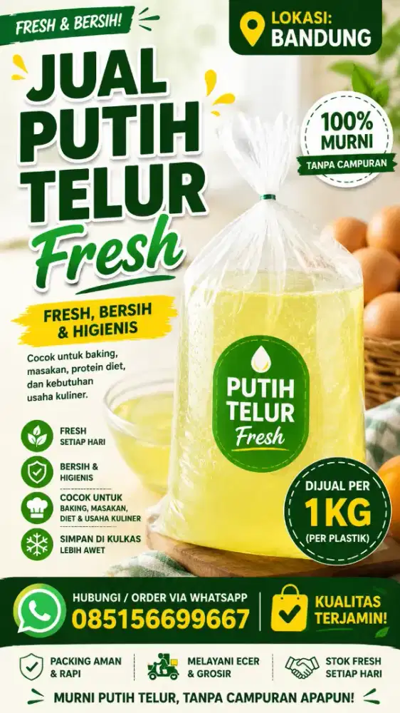 Jual putih telur per kilo