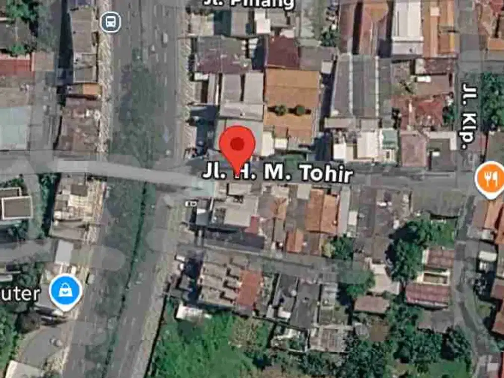 Jual Tanah luas 594 M2 di pondok cina jl Tohir dekat marginda