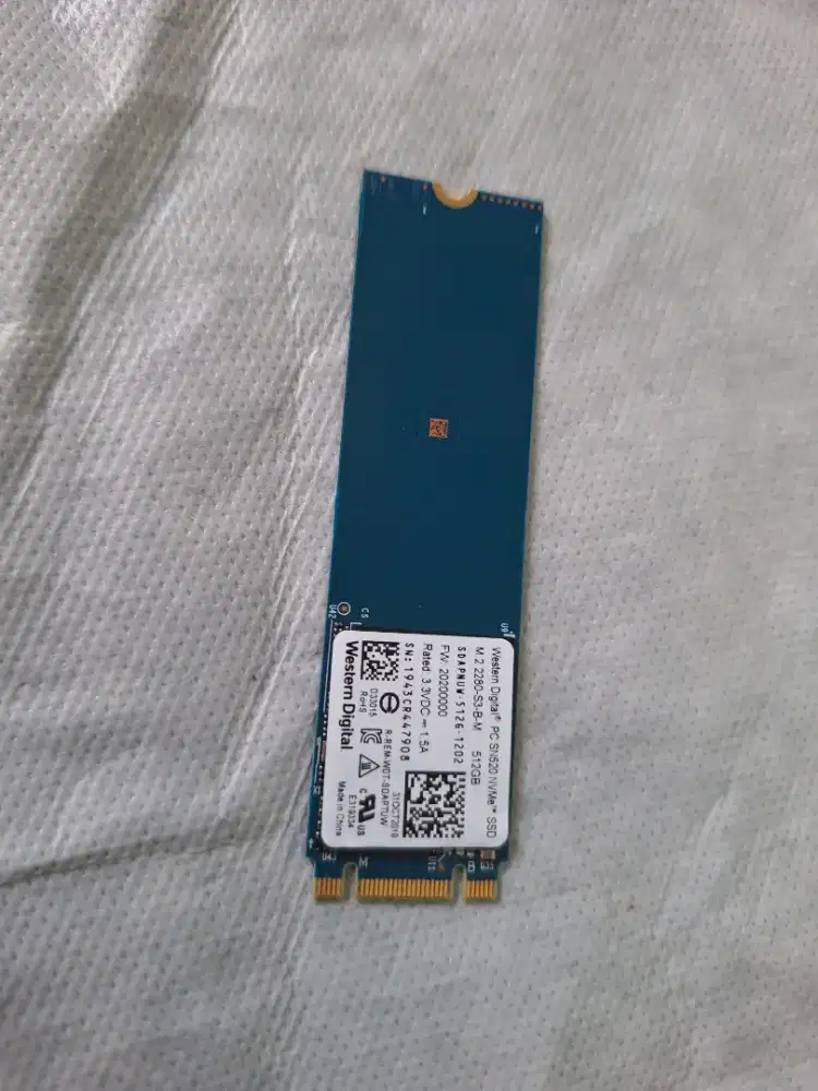 Bismillah di jual ssd nvme m.2 2280 512gb kondisi ok tes ok