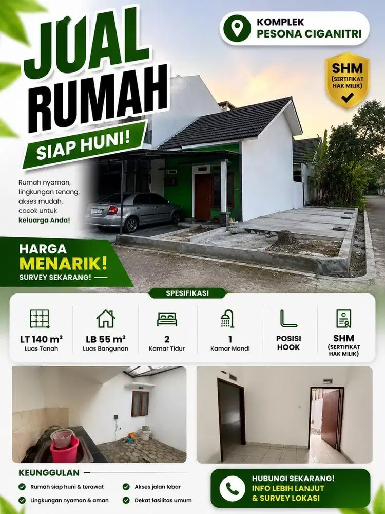 Rumah siap pakai