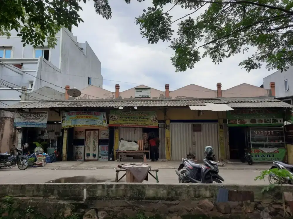 DIJUAL MURAH TANAH BESERTA BANGUNAN KIOS DAN KOST-KOSAN HADAP JALAN RAYA