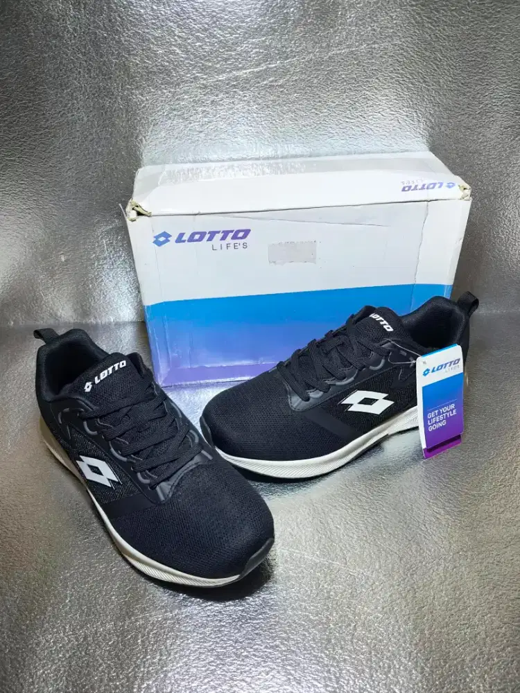 Sepatu Lotto Camerun Running Men's Black