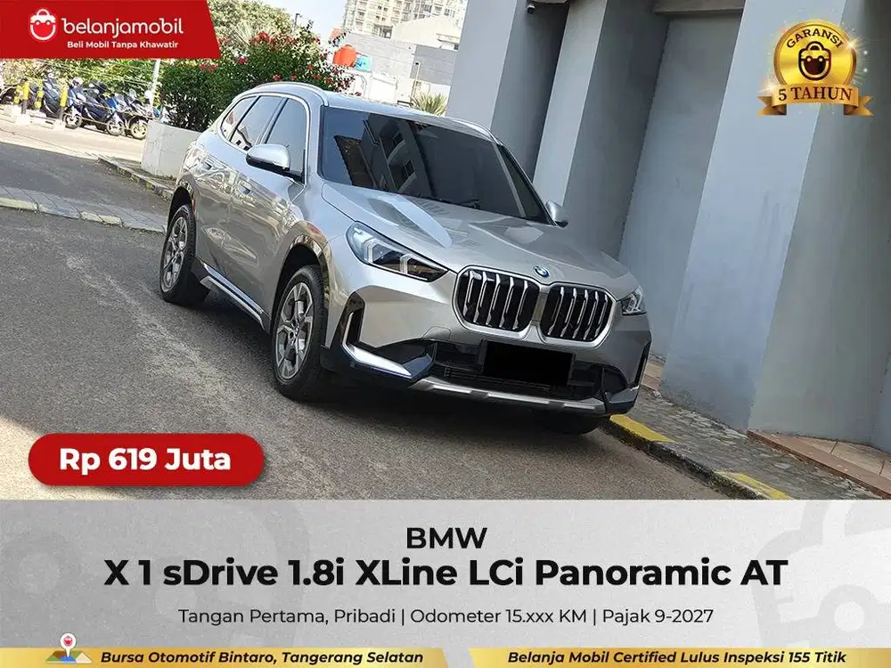 [ KM LOW ] BMW X1 X 1 sDrive 1.8i XLine Panoramic LCi AT 2023/2024