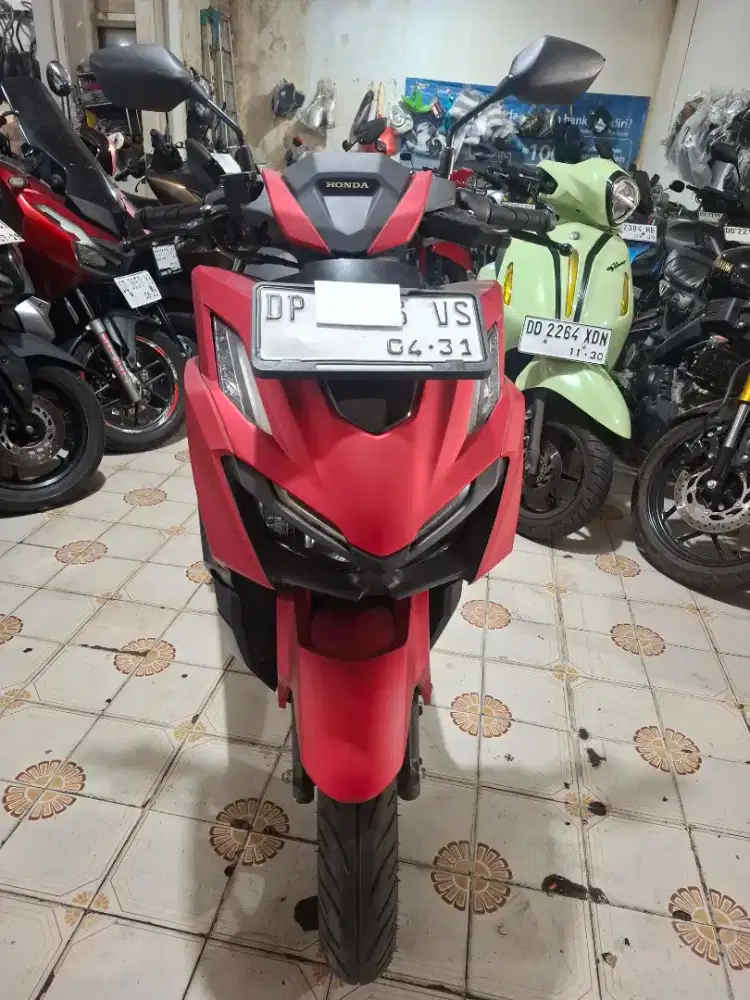 Honda Vario cbs 160cc 2026 plat DP Merah