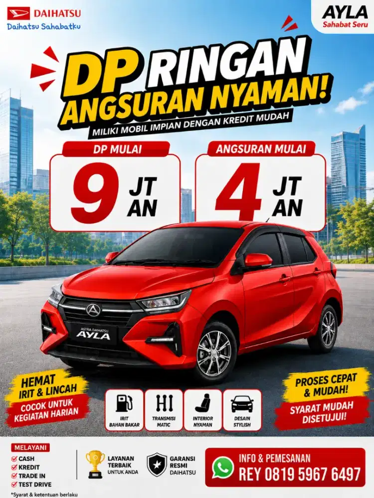 Daihatsu Ayla X at 2026 new car
