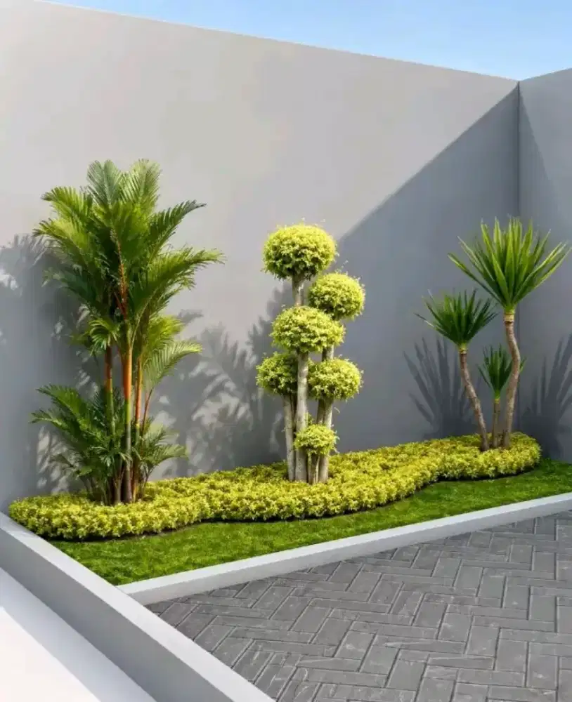 Tukang Taman dan kolam