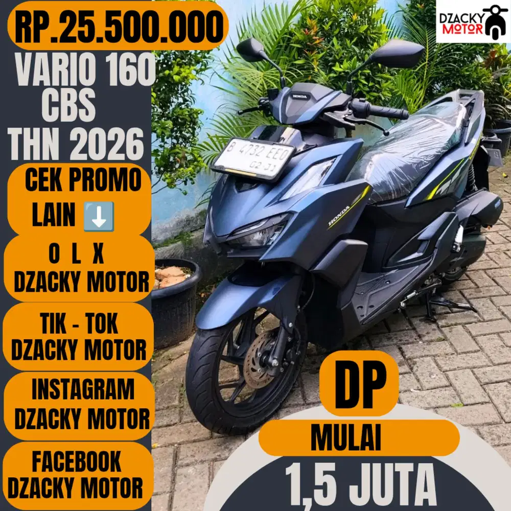 VARIO 160 CBS THN 2026 SECOND LIKE NEW