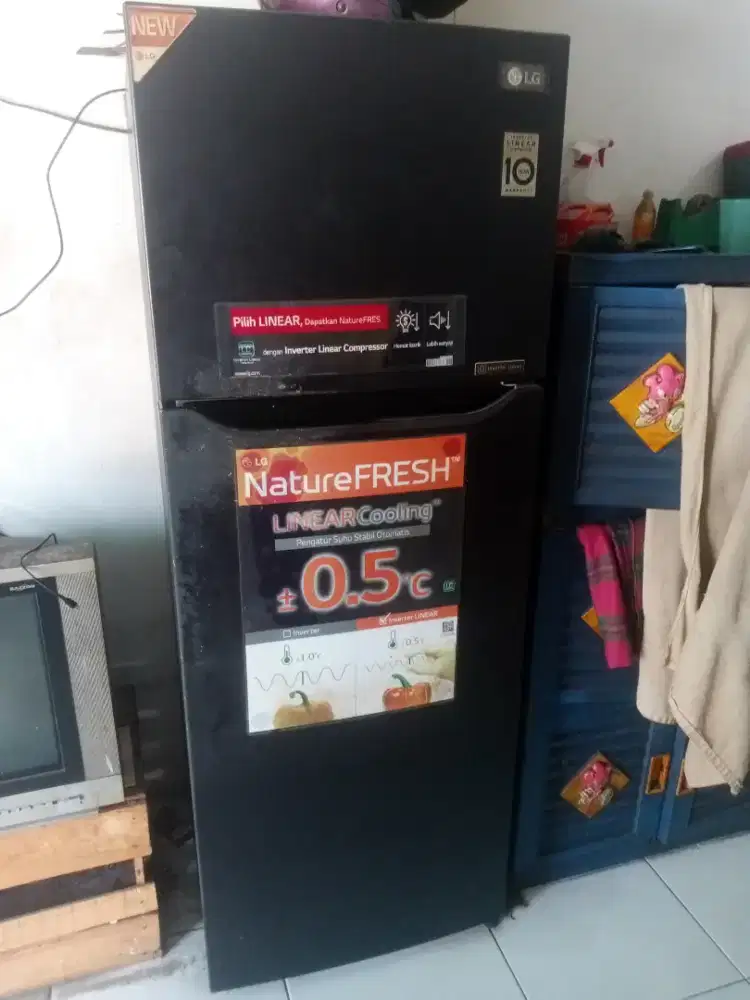 Jual kulkas 2 pintu merk LG