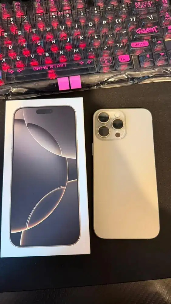 Iphone 16 Pro Max 256gb IBOX Digimap Resmi Natural Titanium