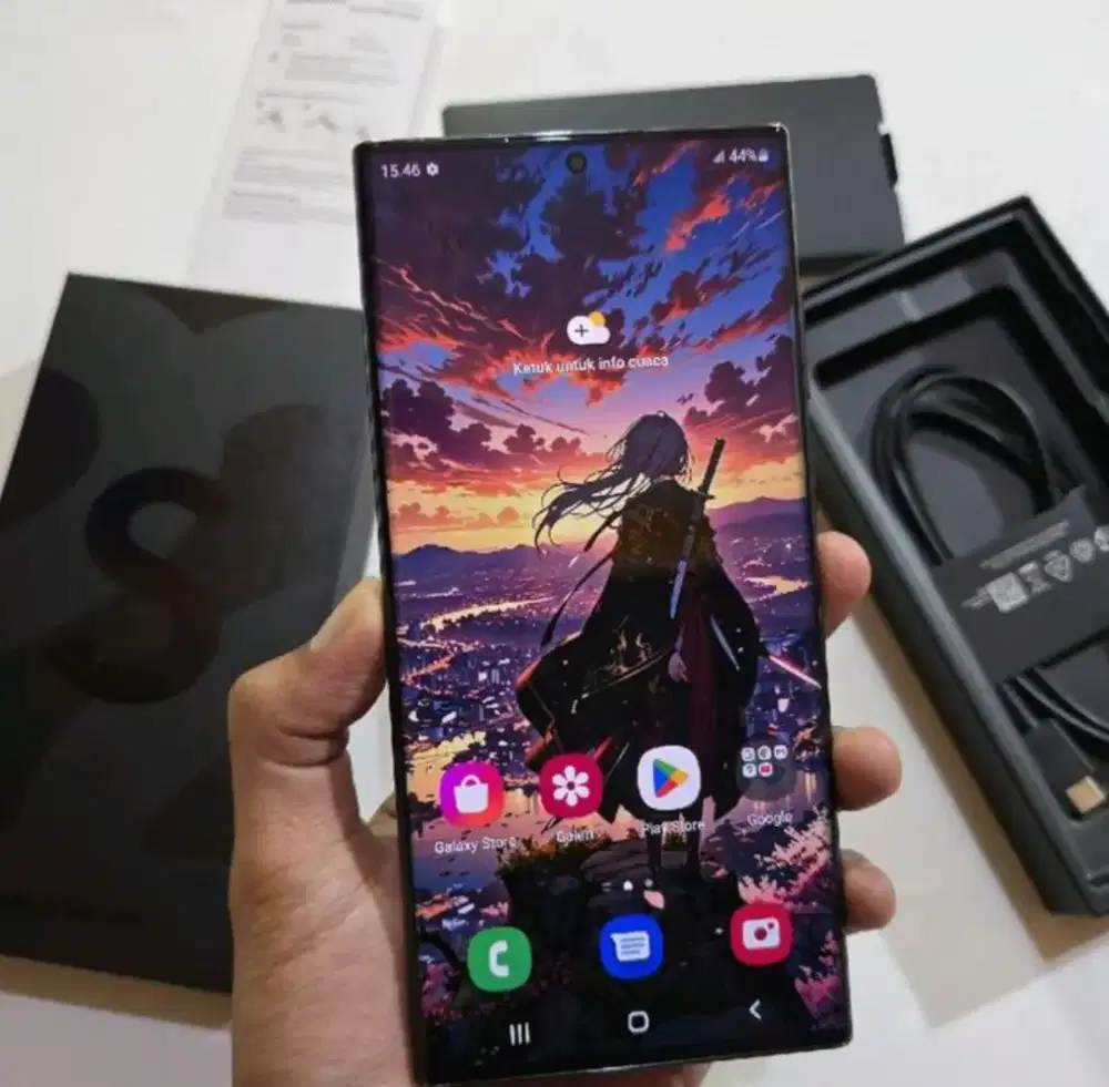 Samsung s22 ultra Ram 12Gb/256Gb lengkap