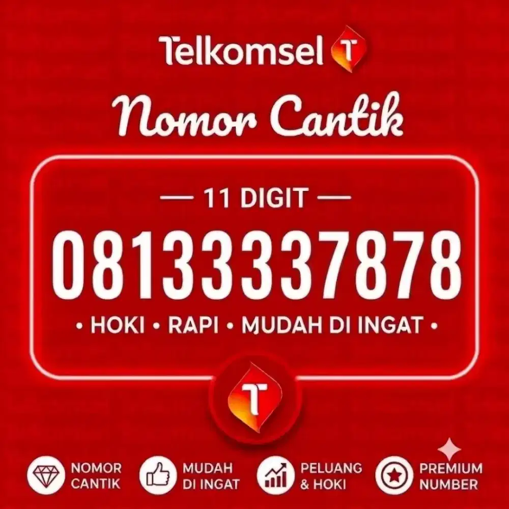 NOMOR CANTIK TELKOMSEL SIMPATI 11digit 7878