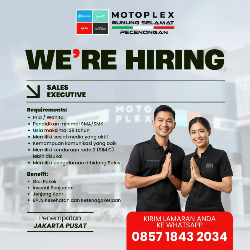 Loker Sales Jakpus