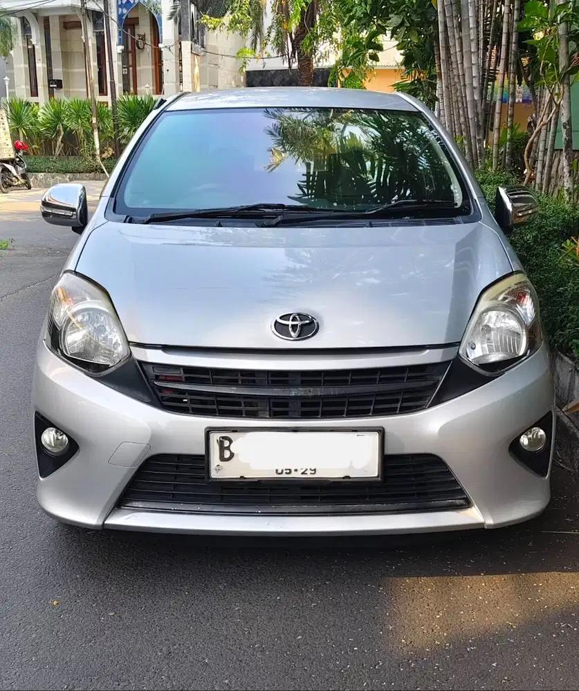 Toyota agya G automatic low km tahun 2014