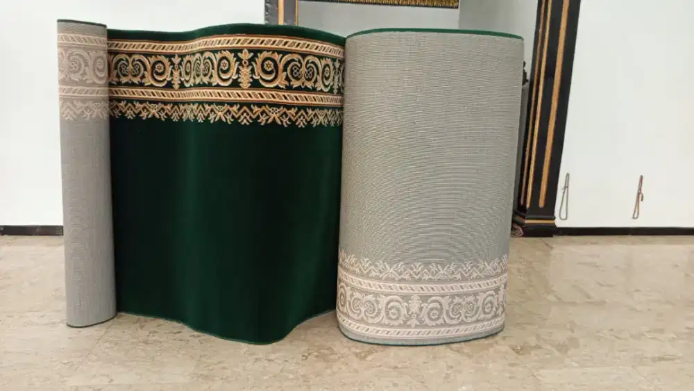 Karpet Masjid Super Keong | Ready Roll 6m-30m