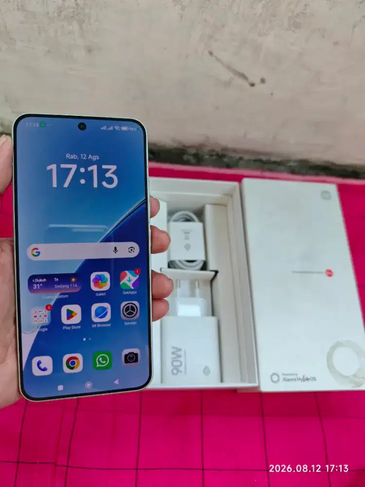 Xiaomi 15 12/256 Fullset ori segel mulus no minus istimewa