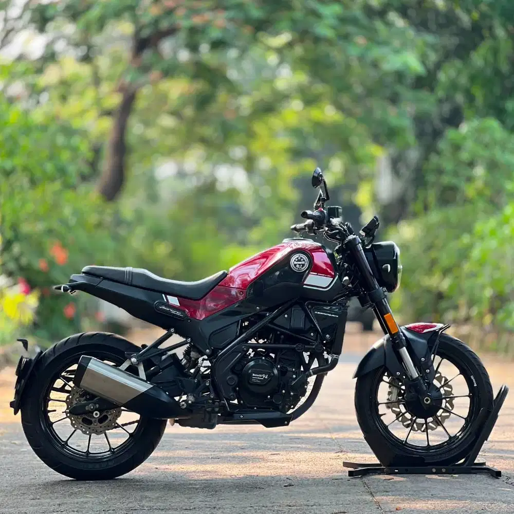 BENELLI LEONCINO 250 ABS 2023 MERAH KM LOW PAJAK PANJANG FULL MULUS
