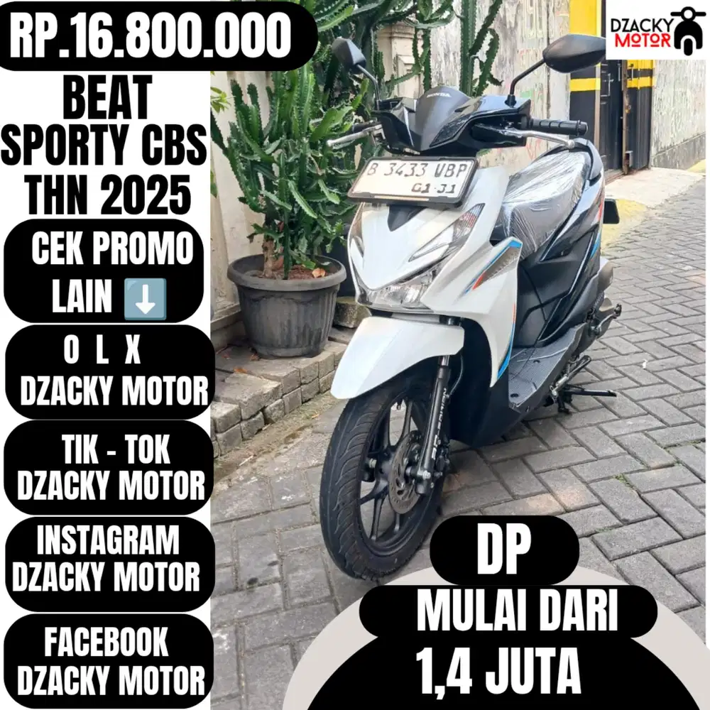 BEAT SPORTY CBS 2025 SECOND LIKE NEW