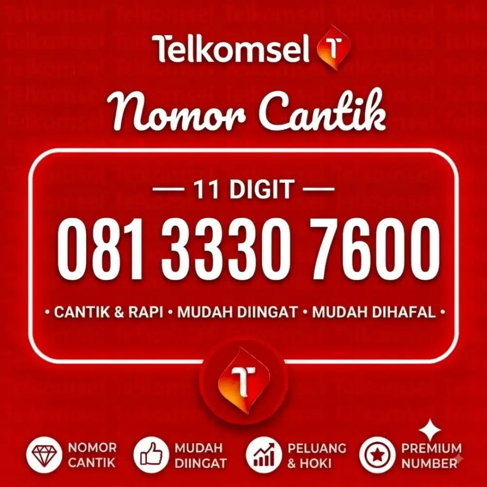 Nomor Cantik SIMPATI 11DIGIT