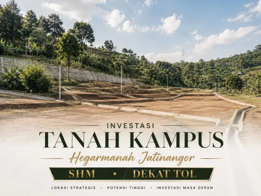 Kavling Tanah SHM Jatinangor – Cocok Hunian & Investasi
