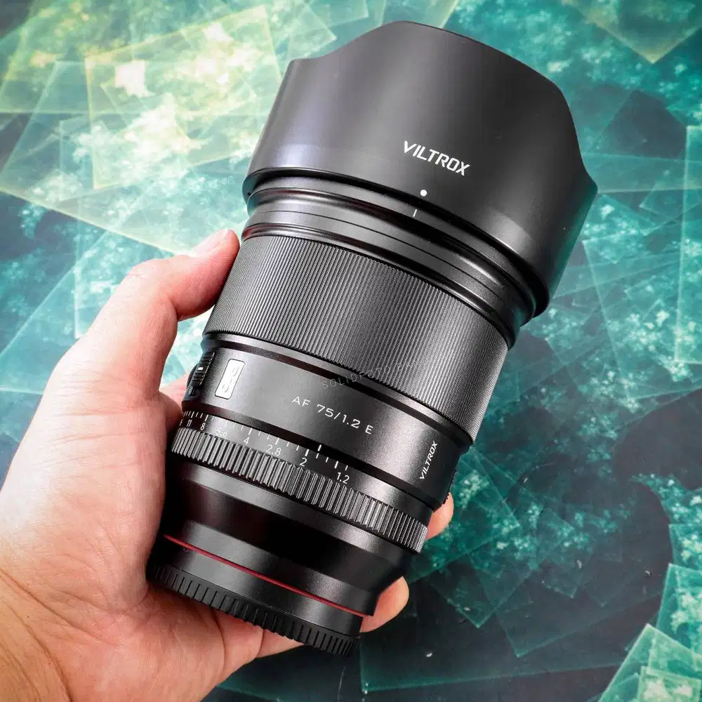 Viltrox 75mm F1.2 E PRO for Sony. Fullset Like New.