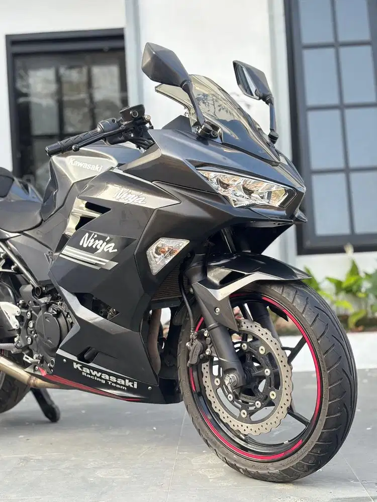 Kawasaki New Ninja 250 Fi thn 2021 Terima Plat Baru Odo 9rb Koko Motor