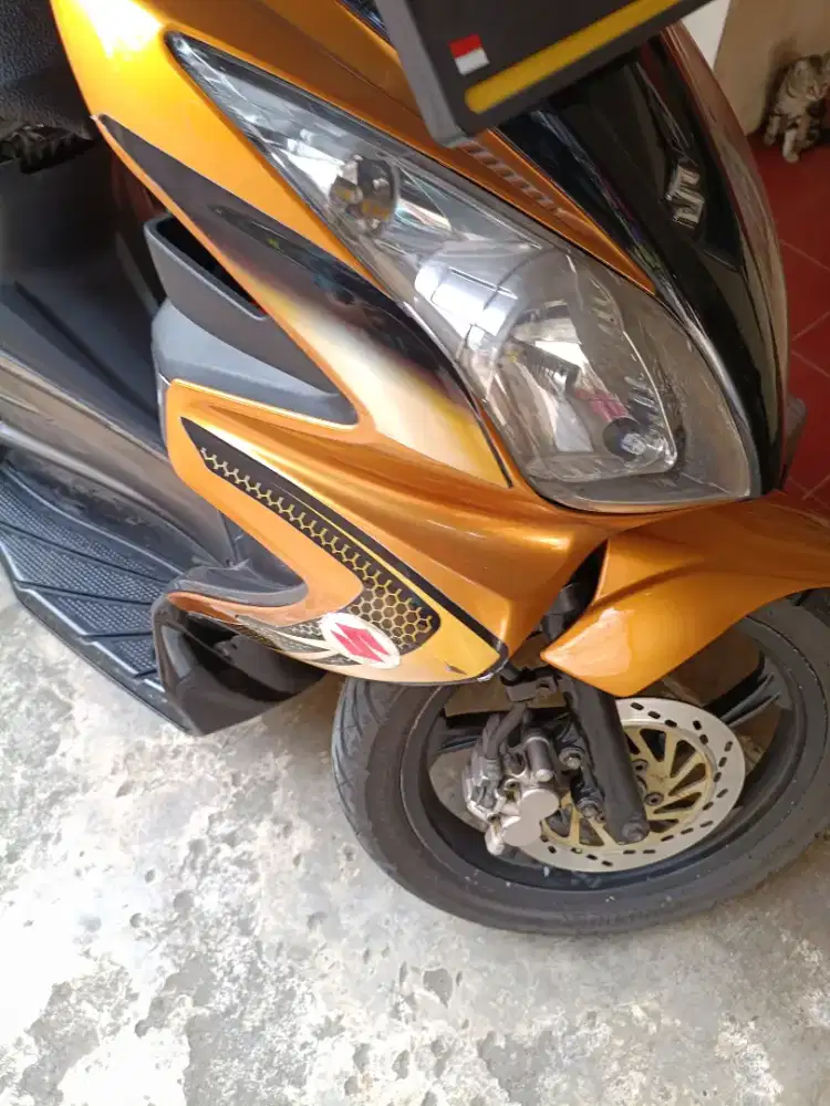Tameng dan Spakbor Skywave Copotan pribadi.