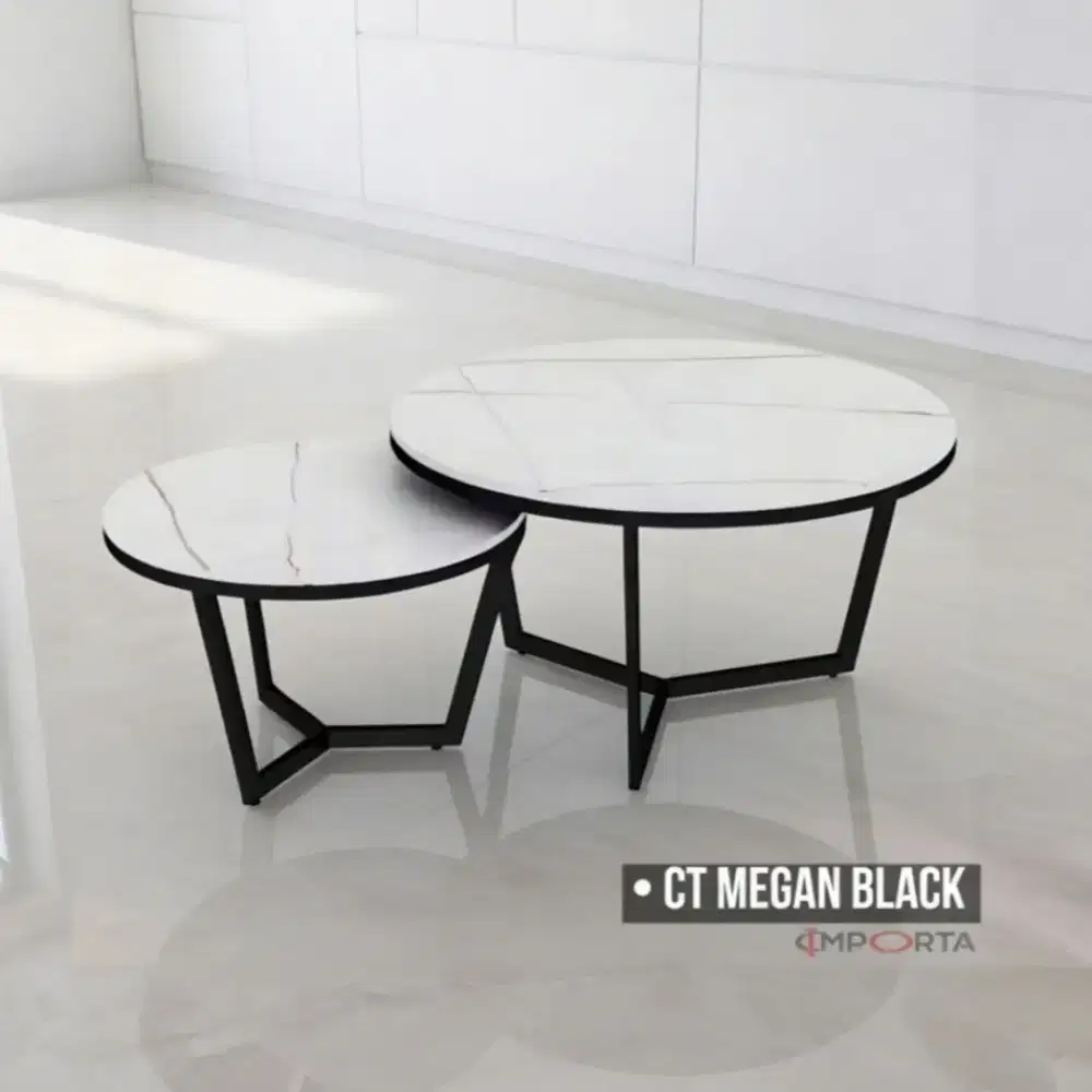 Meja Tamu Importa CT Megan Black