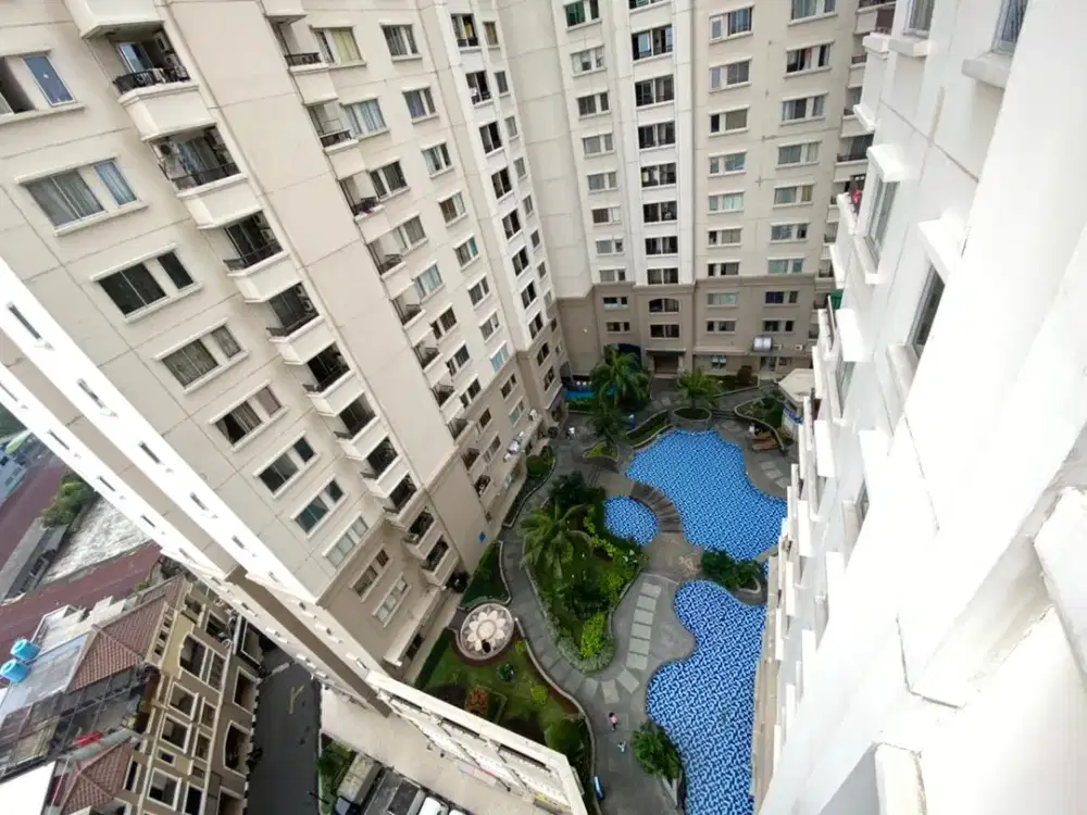 Jual / Sewa Apartemen Marina Full Furnished  view kolam renang strategis , siap huni & cocok untuk investasi di Jakarta Utara