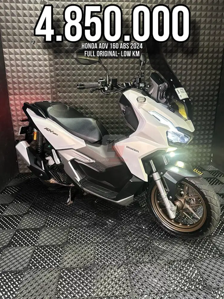 HONDA ADV 160 ABS 2024 MODIF LOW KM 10XXX PAJAK