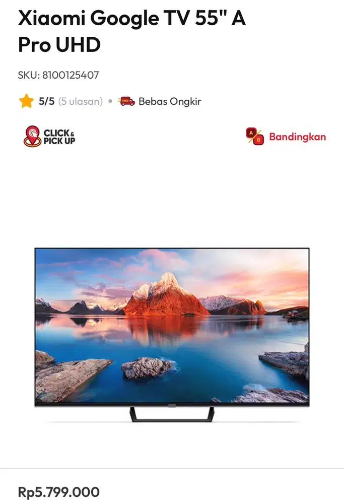 TV XIAOMI 55 inch