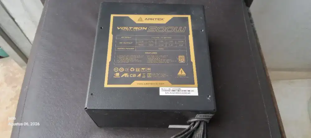 Psu pure 500watt 80+ murah