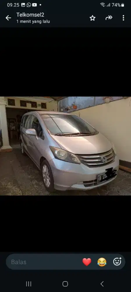 Honda Freed th 2011 type S velg racing