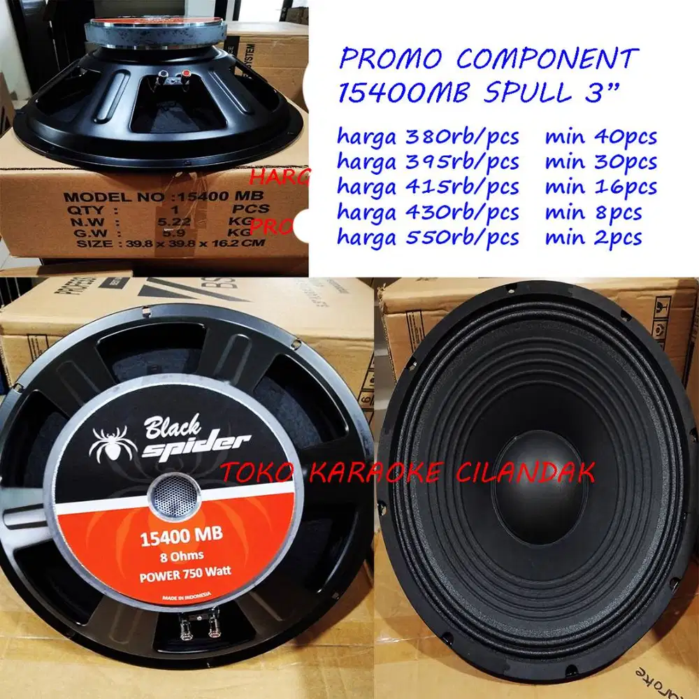speaker black spider