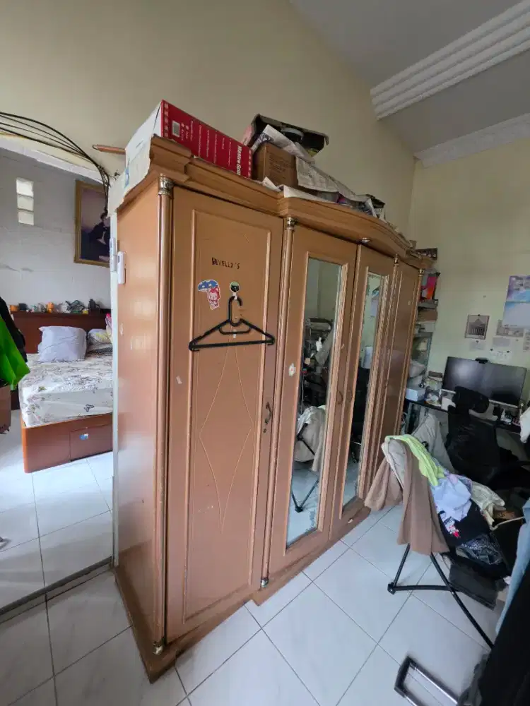 Jual Lemari Baju 4 pintu