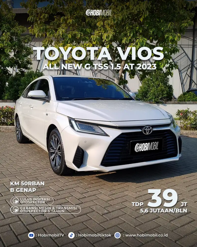 All New Vios G TSS 1.5 AT Thn 2023
