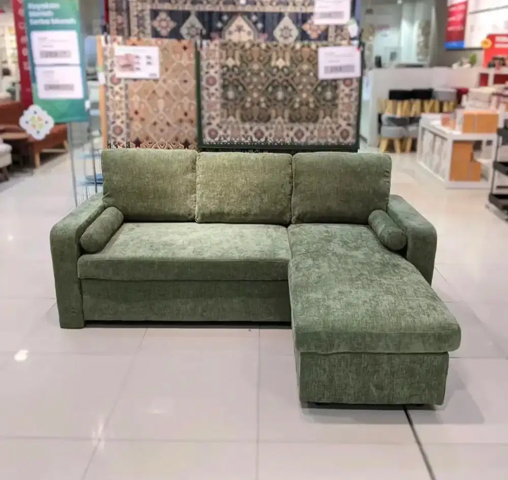 PROMO SOFABED L DAN PENYIMPANAN