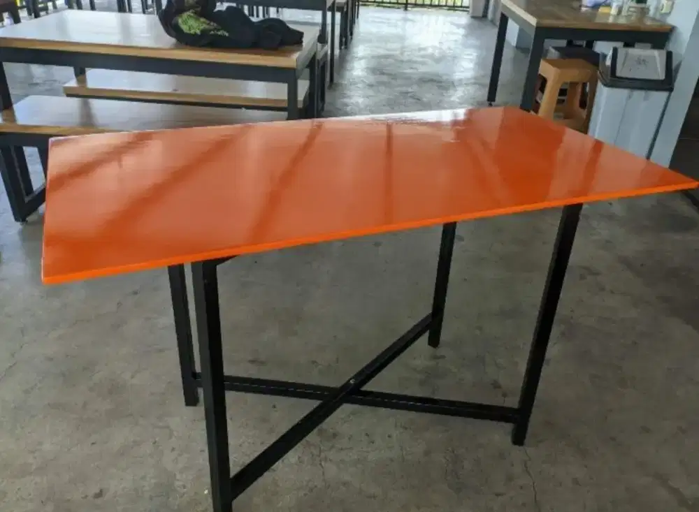 Meja lipat meja makan meja cafe
